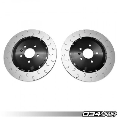 034 Motorsport 2-Piece Floating Rear Brake Rotor Upgrade Kit for C7 S6/S7